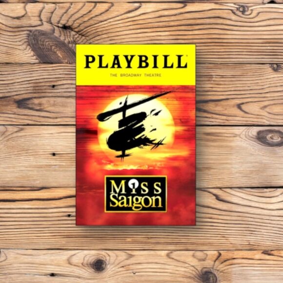 Other - Miss Saigon Broadway Musical Playbill Refrigerator Fridge Locker Tool Box Magnet